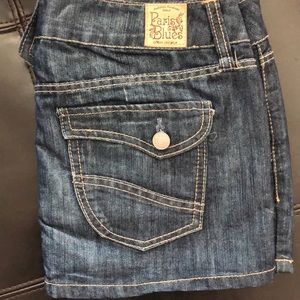 Paris blue jeans skirt
